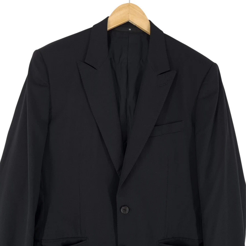 Chaqueta Blazer Cerruti De Lana Negra Talla EU 54 UK/US 44 - Imagen 2 de 4