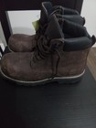 NWOB Masterson Boot Company Safety Toe Brown Grain Leather Men Work Boot 9.5 EW — photo 3