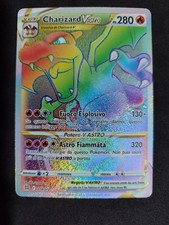 Charizard VSTAR 174/172 Rainbow Secret Rare Pokémon ITA NM/MINT Astri Lucenti
