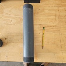 2" X 12" Sch80 PVC Pipe Nipple Sch 80