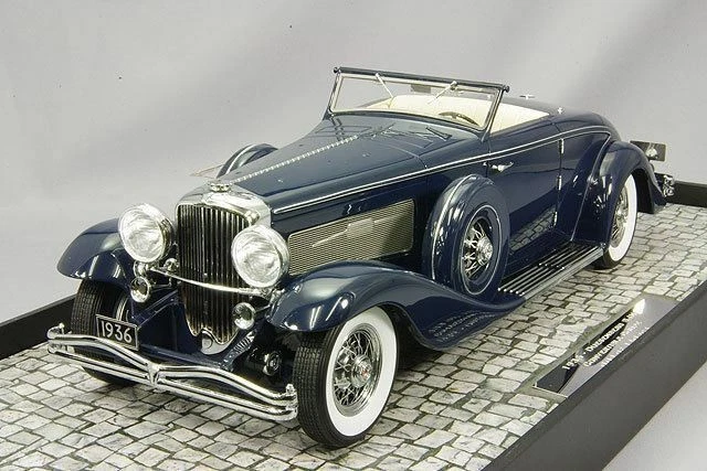 MINICHAMPS 107150332 1/18 DUESENBERG SJN Sovralimentato Convertibile Coupé 1936 - Immagine 2 di 4
