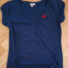 Strange Damen T-Shirt XXL Übergröße blau/r...