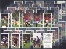 TREBOR BASSETT - JUEGO COMPLETO - JUGADORES DE FÚTBOL PREMIER 1995 (48 CARTAS) EXCELENTE+++