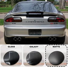 RED FRONT+BLACK REAR LETTERS INSERTS FOR CAMARO 1992-2002 NOT DECALS