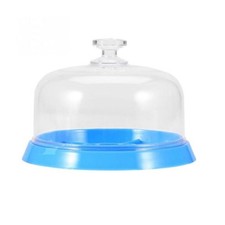 Portable 6-Slot Watch Dust Sheet Cover Tray Parts Watchmakers Repair Tools Box