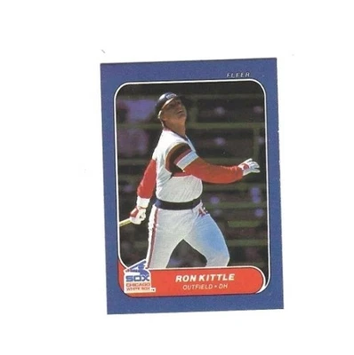1986 Fleer Classic Miniatures - Ron Kittle #45 - Image 1 of 2