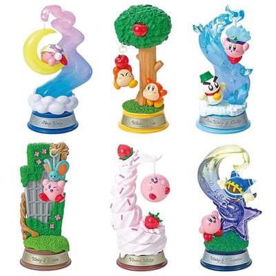 Collectible Mini Figurines Blind Box - 1 of 6 Swing Kirby in Dream Land Decor