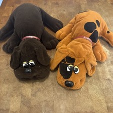 Vintage 1985 Pound Puppies Stuffed Animal Plushes Tonka
