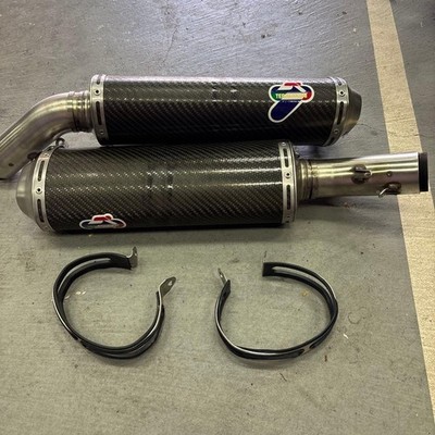 TERMIGNONI Ducati 848 Carbon Fiber Exhaust System USED FROM JAPAN