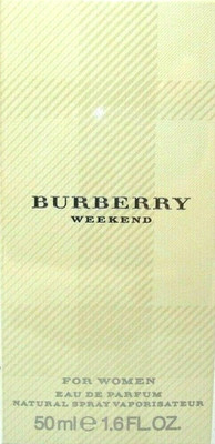 BURBERRY WEEKEND EAU DE PARFUM SPRAY FOR WOMEN 1.6 Oz / 50 ml NEW PACKAGE!!!