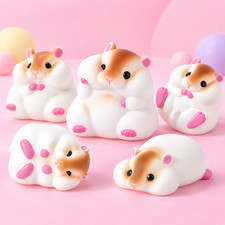 YELL Yawamocchi Hamster Soft Vinyl Japanese Blind Box Gashapon Figure 1 Random