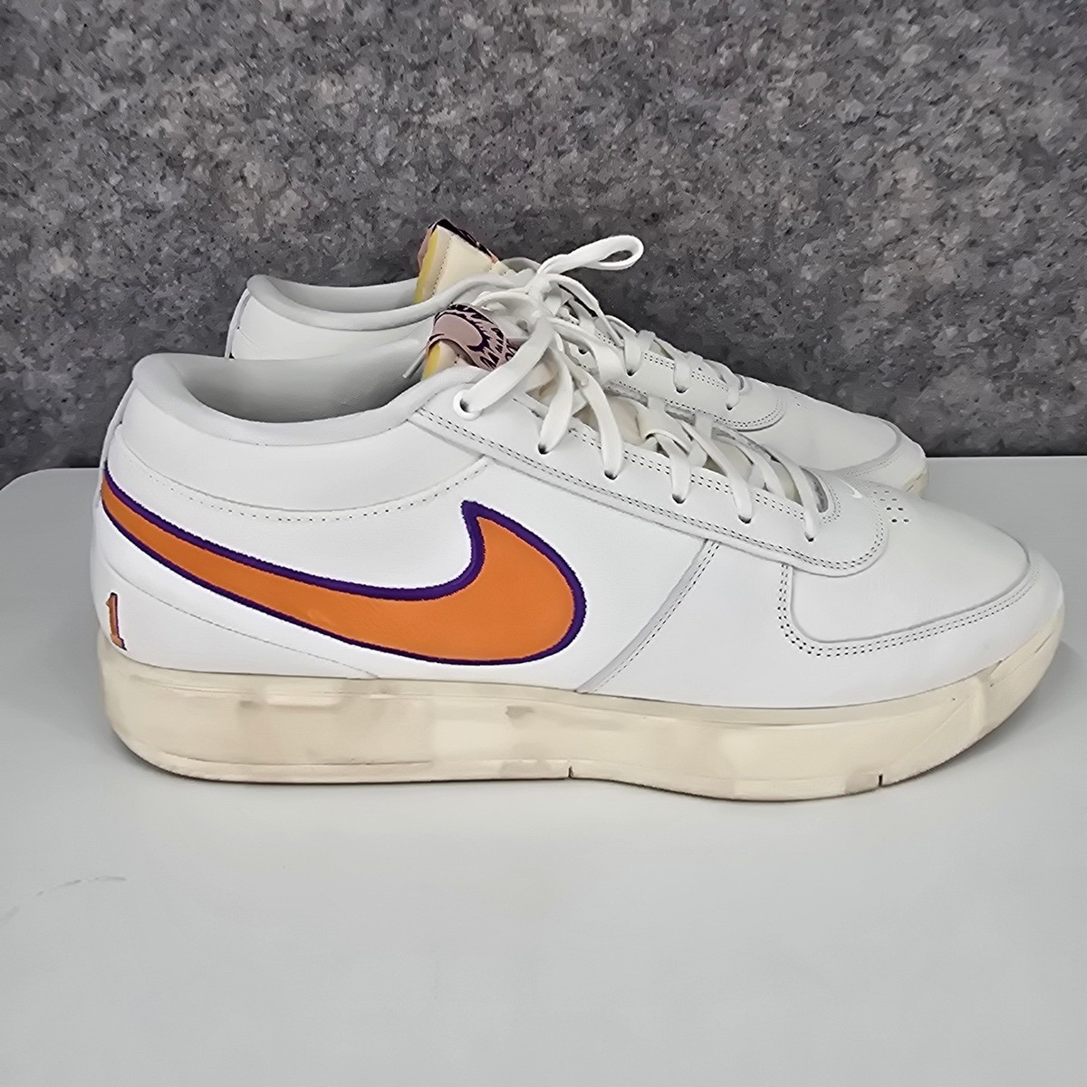 Nike Book 1 'Valley' Sail Orange Purple FJ4249-106 Men's Size 15
