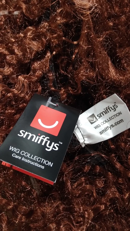 Peluca Smiffys Años 80 Niño Salvaje Corta Rizada Castaño Rojizo Mujer Cantante Arco Entretenimiento Actriz Foto 4 de 4