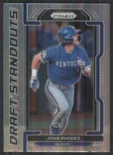 2021 Panini Prizm Draft Picks Draft Standouts #DS-JR John Rhodes 1822
