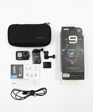 GoPro HERO9 Black Action Camera bundle w/original accessories, battery & charger