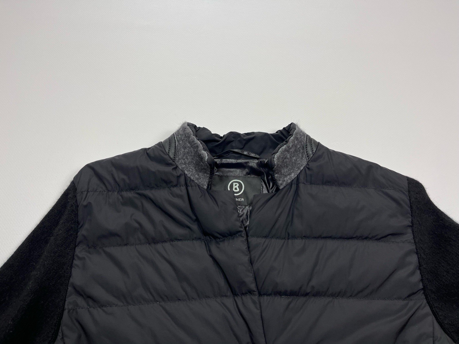 Bogner Lightweight Down Jacket With Wool Sleeves … - image 4