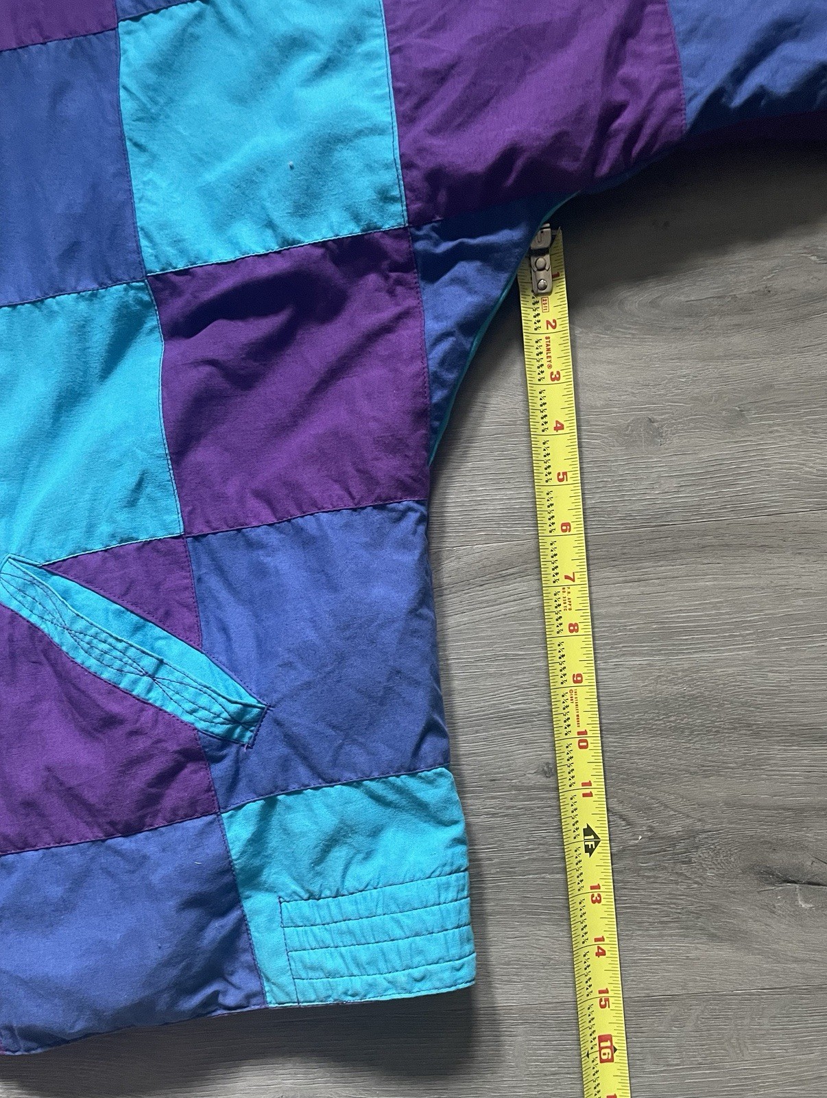 Vintage Reversible Patchwork Hanten Jacket Cotton… - image 3