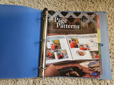 Creative Memories Page Patterns Binder with 82 pages of inspiration