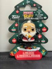 2025 Funko Pocket Pop Disney Nightmare Before Christmas Santa Holiday Figure