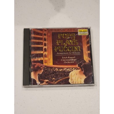 Telarc Pops Plays Puccini CD-80260 Classical Erich Kunzel Orchestral DDD