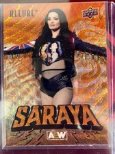 Saraya 2024 Upper Deck Allure AEW Orange Slice #74 fka Paige Wrestling