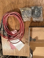 Taylor Spiro Pro 8mm Spark Plug Wires Universal V8 Red Vintage Hot Rod Kit