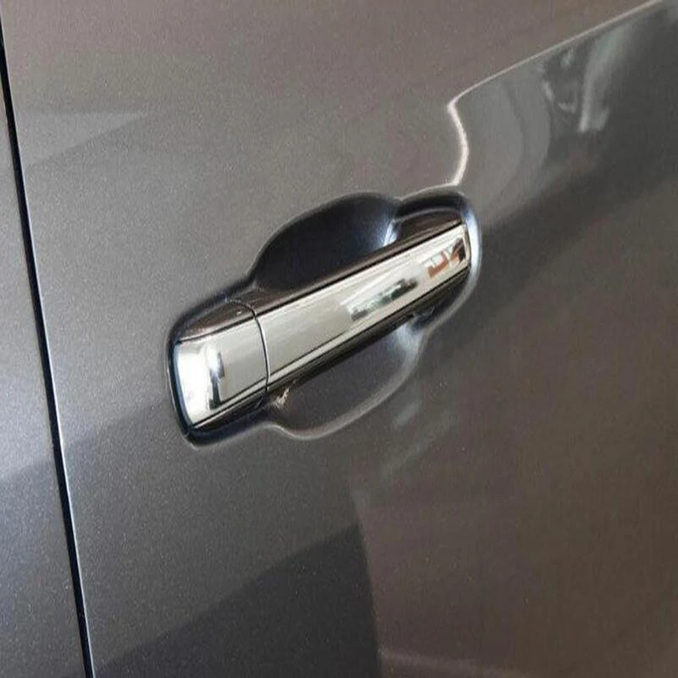 Fit For Lexus LX570 2016-21 Chrome Exterior Side Smart Door Handle Trim 8pcs Foto 4 de 4