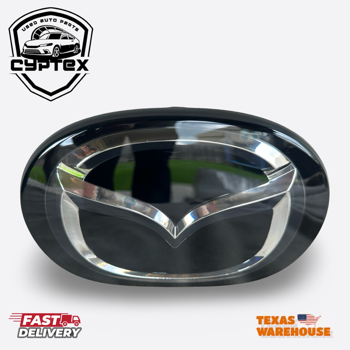 マグバッジ 2017 - 2024 Mazda CX-5 Front Grille Emblem Radar Logo TK79-51-730