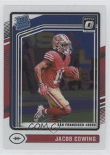 2024 Panini Donruss Optic Rated Rookie Jacob Cowing #236 0b3