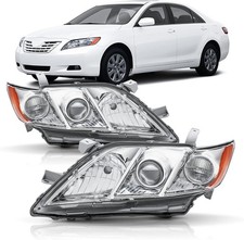 Headlight Assembly Compatible with 2007 2008 2009 Toyota Camry Base/Ce/Le/Xle US