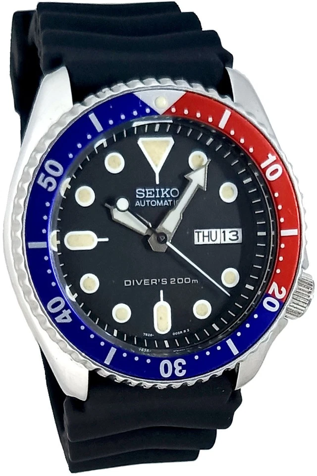 Vintage SEIKO PEPSI SKX007 Genuine "Sallow" dial, 7S26-0020 case & movt. - Image 2 of 4