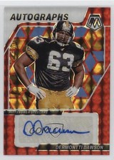 2024 Panini Mosaic Red Prizm 7/199 Dermontti Dawson #AM-DDN Auto HOF 10xu