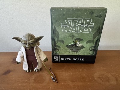 Sideshow Star Wars Yoda Clone Wars Animated Series 1/6 Scale Figure