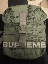 Supreme SS23 Military Field Side Bag Olive Gonz Green