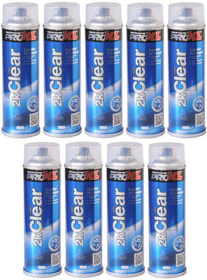 9x Proxl Pro 2K Klar Glanzlack hochwertige Aerosol Spray 500ml
