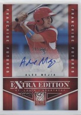 2012 Elite Extra Edition Franchise Futures Signatures /397 Alex Mejia Auto 0s3