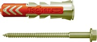 Fischer DüBel-Set Duopower S A4 10 X 50 Mm Mit Schraube - 2 StüCk DüBel