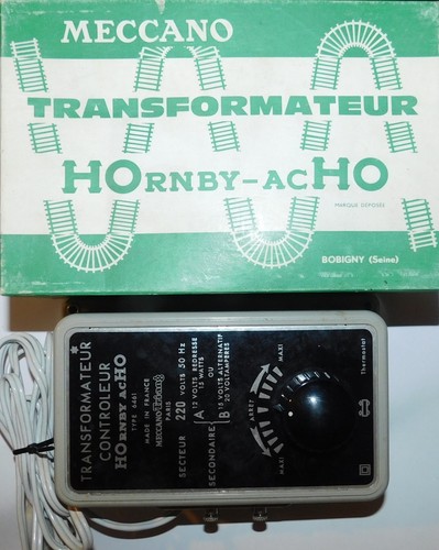 HORNBY HO MECCANO réf 6461 . 1 TRANSFORMATEUR  ALIMENTATION 220V . TESTÉ OK | Zustand: Occasion