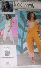 McCall's #ME 2033 Sizes 8-16 Know Me By Mimi G. Misses Modern Crop Tops & Pants