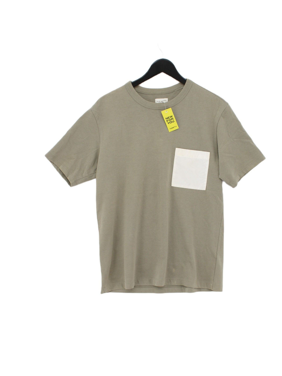ALTRA T shirt uomo Club Monaco XS verde 100% altro basic