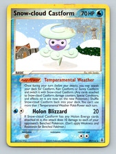 Snow-cloud Castform Rare Delta Species 29/113 HP on eBay