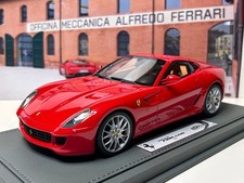 New Release BBR 1 18 Ferrari 599 GTB FIORANO MT Rosso Scuderia Interior Cuoio Fe