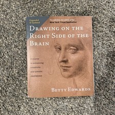 Drawing On the Right Side of the Brain Betty Edwards Paperback 4th edition