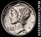 1943 Mercury Dime- Scarce High Grade Luster No Reserve #i3471