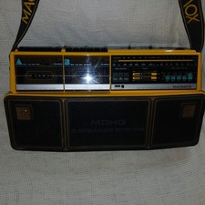 1980s Magnavox Radio Cassette Player All Works D8300 MDHQ Boom Box Great Sound 