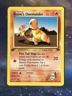 Blaine's Charmander 60/132 1st Edition Gym Challenge Vintage WOTC Pokémon LP