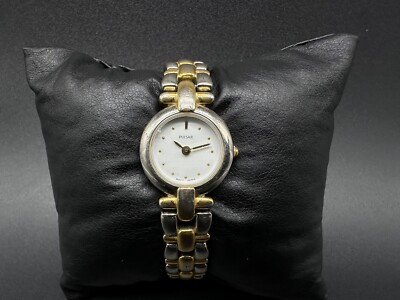 PULSAR QUARTZ WHITE DIAL V810-X028 JAPAN WOMEN'S FULL WORKING, ALL ORG. VINTAGE