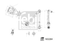 Febi Querlenker Vorne Rechts Unten FüR Bmw I3 I01 0.65H 0.6H 08.13-