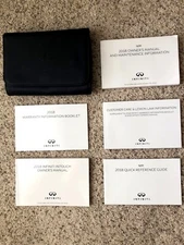 2018 Infiniti Q 50 Factory Original Owners Manual Complete Set Mint Condition