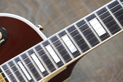 RARE! 1994 Gibson Limited Edition Les Paul Custom Plus Dark Wine Burst + OHSC - Picture 8 of 21